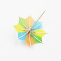 Party decoration cocktail octagon shape umbrella toothpicks 10 CM